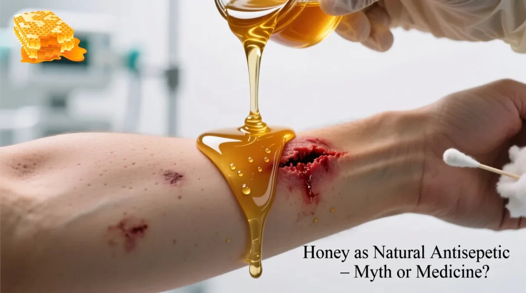 عسل برای عفونت زخم