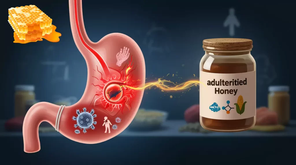 عوارض مصرف بلندمدت عسل غیراصل