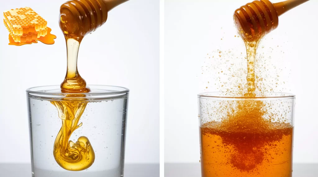 علم پشت آزمایش عسل با آب سرد