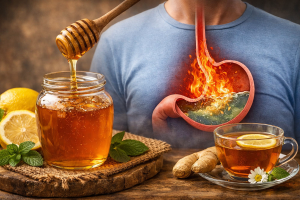 عسل برای رفلاکس معده